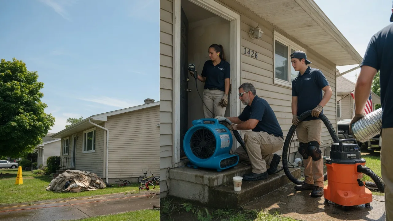 Water Damage Restoration in New Market, IN near me